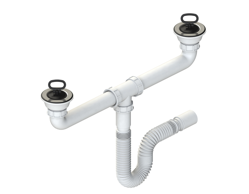 plumbing issues converting double bowl kitchen sink to single